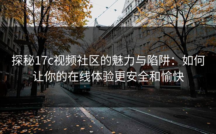 探秘17c视频社区的魅力与陷阱：如何让你的在线体验更安全和愉快